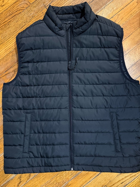 Aeropostale Other - AERO Men's Quilted Zip-Front Vest - Black